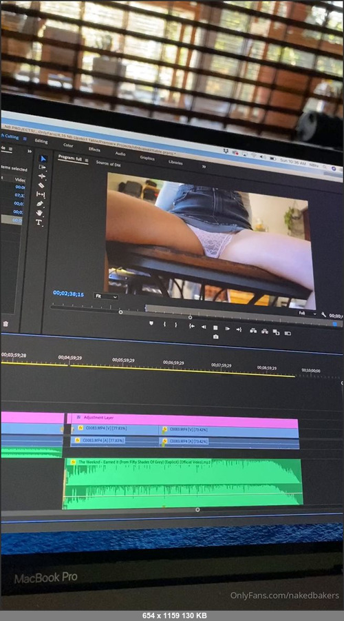 MEGA-FANS – nakedbakers-19-04-2020-Exporting the video as I type this. Going to be DMing you a longer clip in a few.