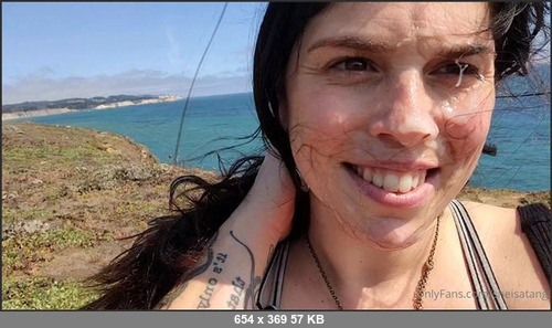 MEGA-FANS – sheisatang-24-09-2020-The cum walk and behind me is the mighty pacific ocean  This was sent in some dms but I wanted some if my new followers to see it