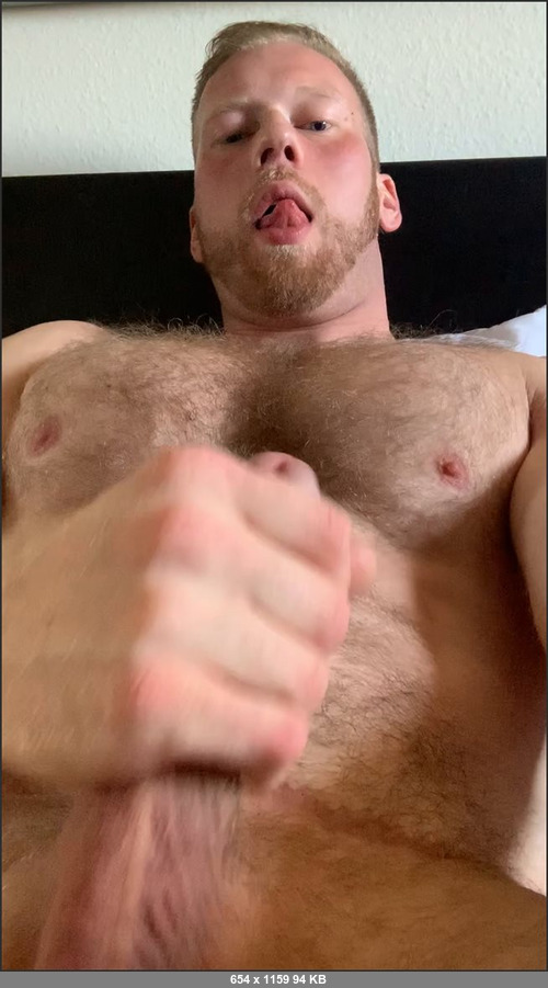 MEGA-FANS – vikingmuscle 07-10-2019 7541408 Watch me stroke my cock and hole after the gym