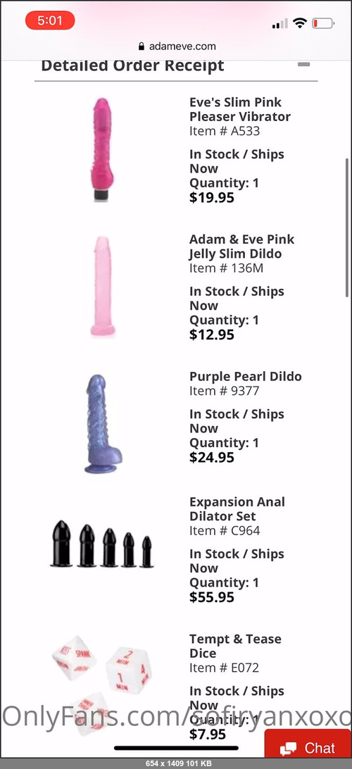 MEGA-FANS – sofiryanxoxoxo 28-12-2020 87674807 I just ordered lots of new toys to film with, but I need your help Tell me what kinds of content youd like to see wit