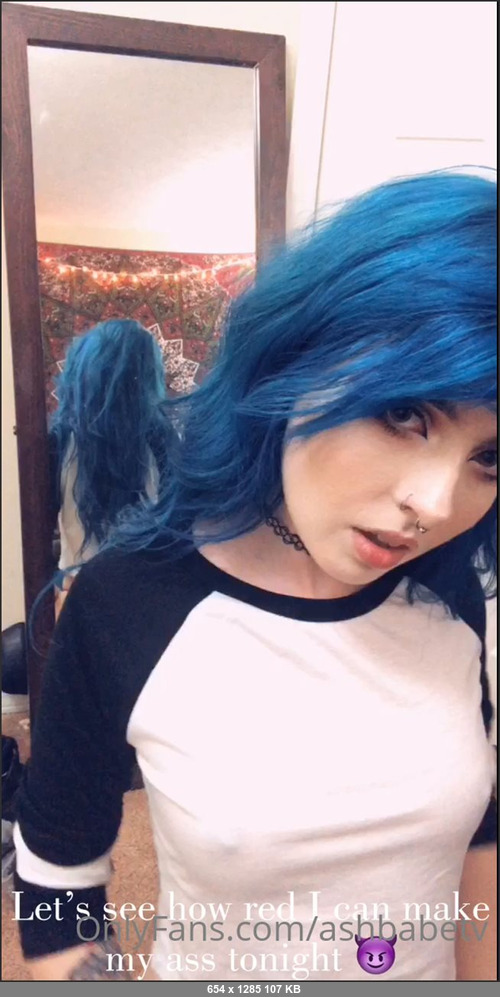 MEGA-FANS – ashbabetv-01-12-2020-Would you cum spank me