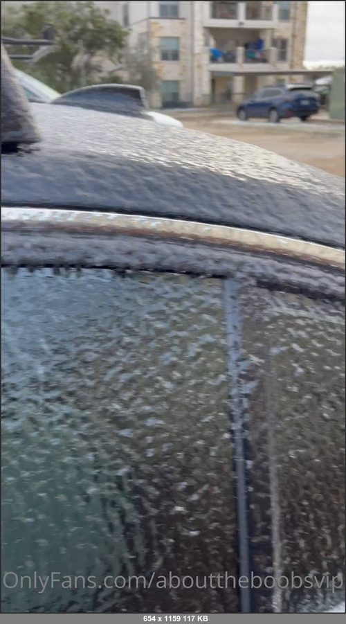 MEGA-FANS – abouttheboobsvip-03-02-2022-Life post  Ice storm in Texas right now  Ill be helping people de ice their cars all night  Ill check here from time to time. Its a bit of a mess in