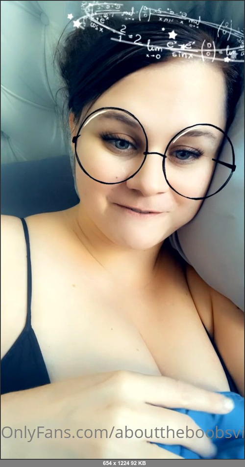 MEGA-FANS – abouttheboobsvip-20-03-2022-Im kinda obsessed with these new Snapchat filters hope you guys are having a fun weekend