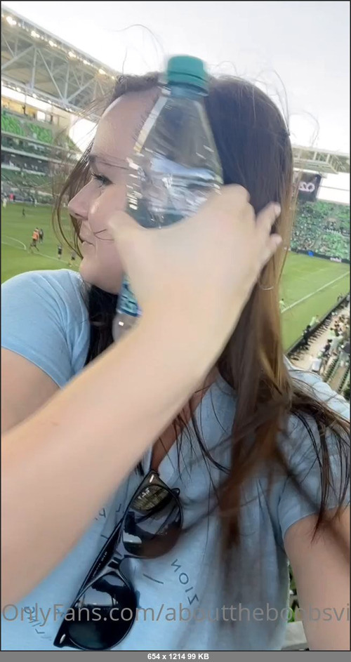 MEGA-FANS – abouttheboobsvip-21-03-2022-Just getting home from an Austin FC game. Hope everyone is having a great weekend.