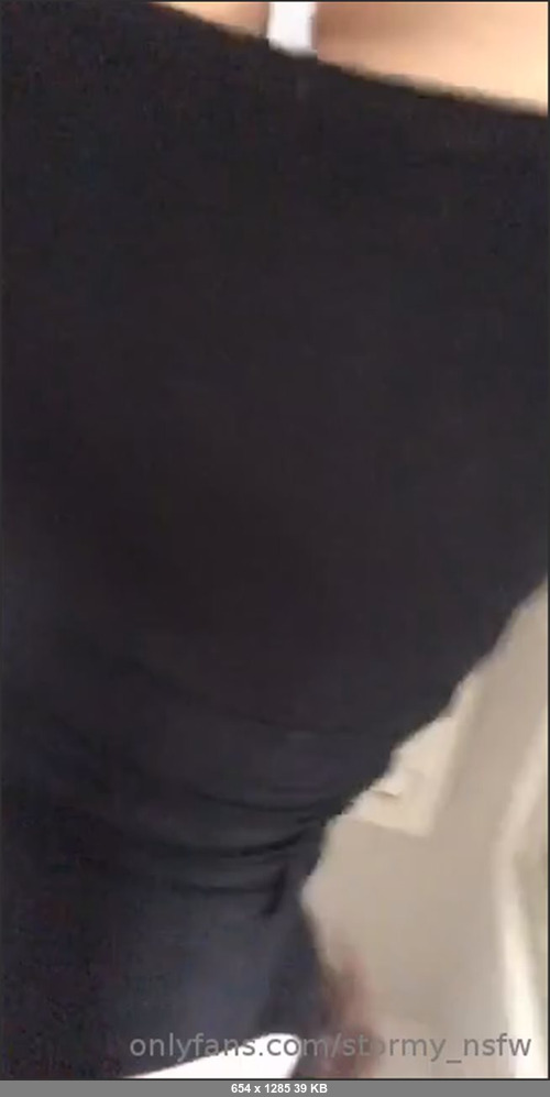 MEGA-FANS – stormynsfw-14-06-2019-Bootycheeks fatter than my pussy cheeks finally