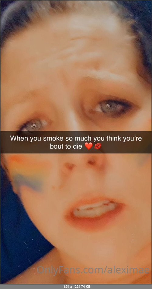 MEGA-FANS – aleximae-04-10-2021-Fucccccck token with my tidddys out per the norm  Wyd today