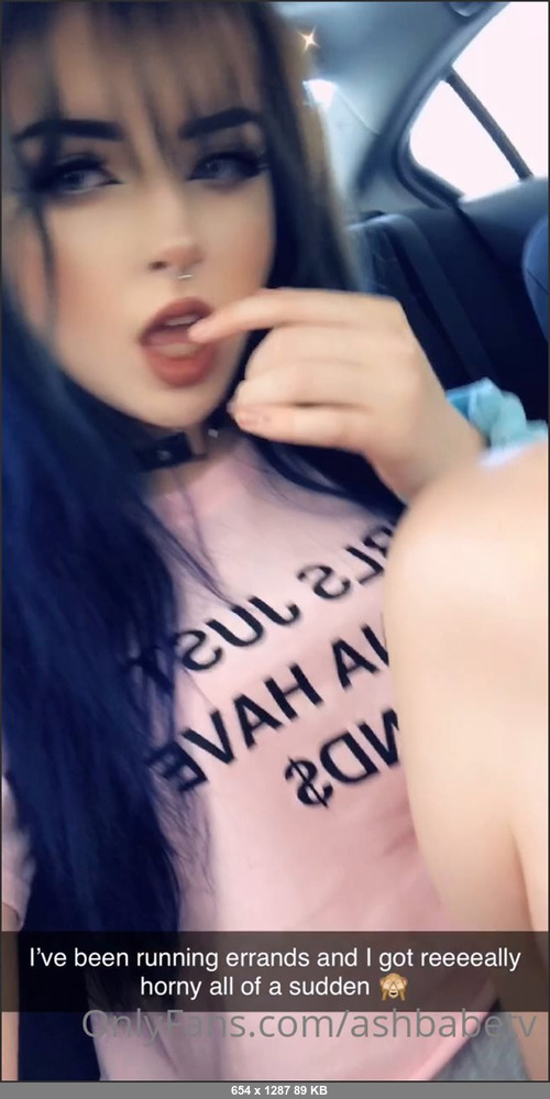 MEGA-FANS – ashbabetv-10-10-2021-DM me  car play  if you want me to send you this full vid in your DMs