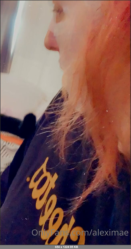 MEGA-FANS – aleximae-06-04-2021-Turns out he isnt easily scared He didnt even flinch but Im dumb bc I didnt even get it on camera I forgot to press record  Pot problems guys