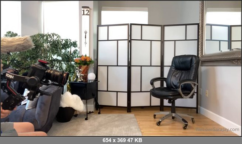 MEGA-FANS – sarajay-17-05-2021-Behind the scenes of shooting a longer custom video with a script for a fan