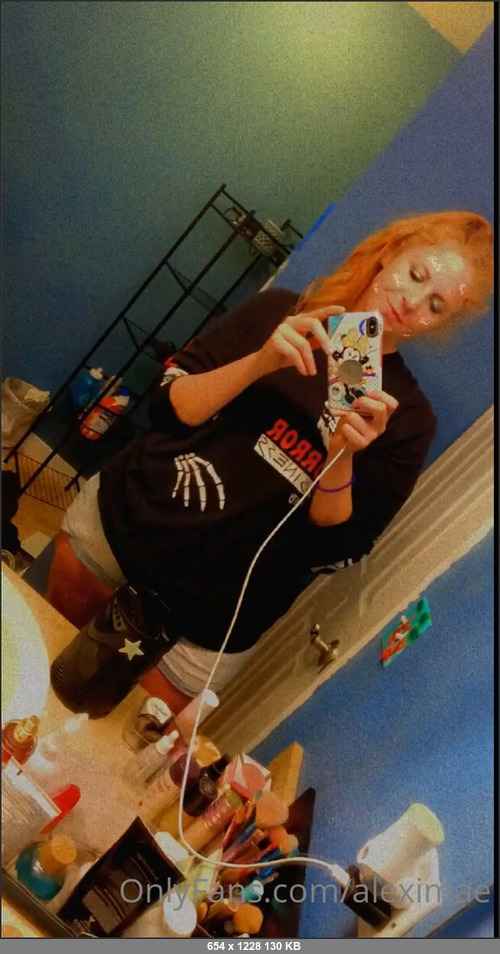 MEGA-FANS – aleximae-07-04-2021-Does anyone else take this many pictures of themself Like Im forever looking in a mirror I swear to goddddd Soooooo Ive slacked in everything life thus far in 202