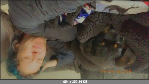 MEGA-FANS – aleximae-07-06-2021-Looking like a crazy messs but isnt this pupperrrr so cute