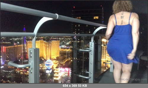 MEGA-FANS – sarajay-19-09-2021-More naughtiness in the blue dress.