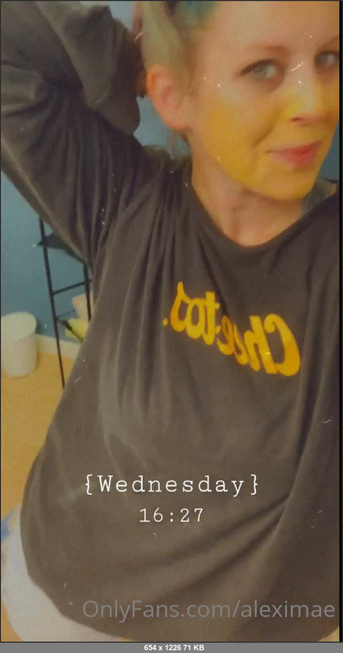 MEGA-FANS – aleximae-11-05-2021-Am I the only one that pretty much consistently has that song booty booty booty rocking everywhere rocking everywhere I found you miss new baby something something and give