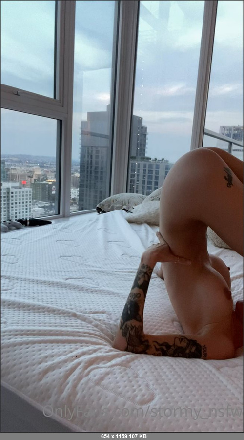 MEGA-FANS – stormynsfw-22-08-2020-Someone asked me to try to eat my own pussy. It doesnt work. Trust me Ive tried