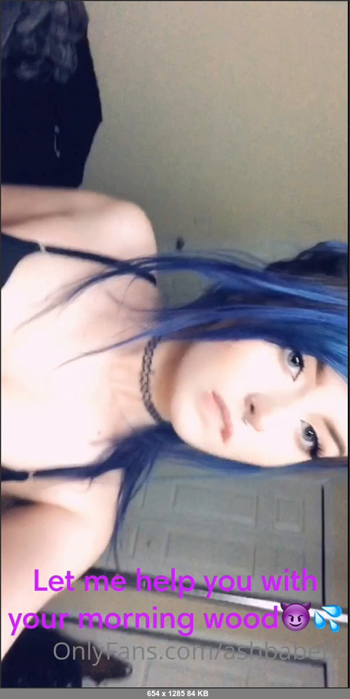 MEGA-FANS – ashbabetv-22-06-2020-DM me baby, I wanna get you off right this morning (
