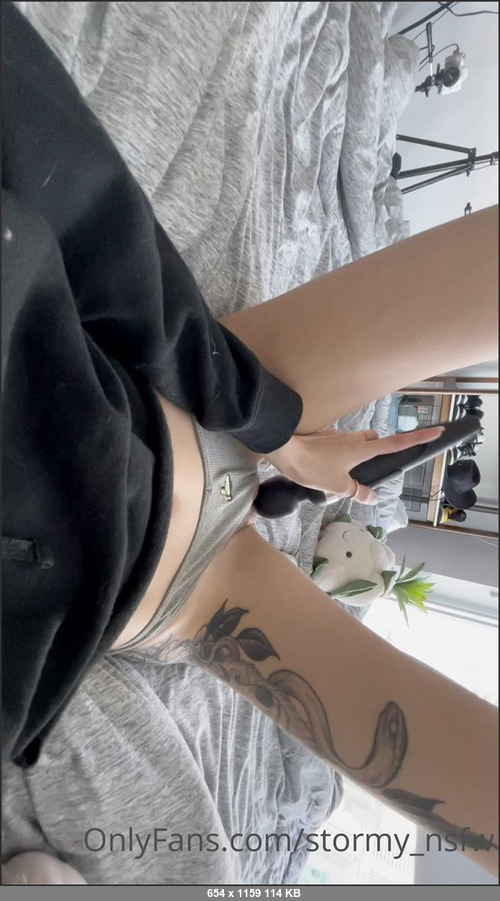 MEGA-FANS – stormynsfw-23-05-2021-Im having so much fun using my vibe lately