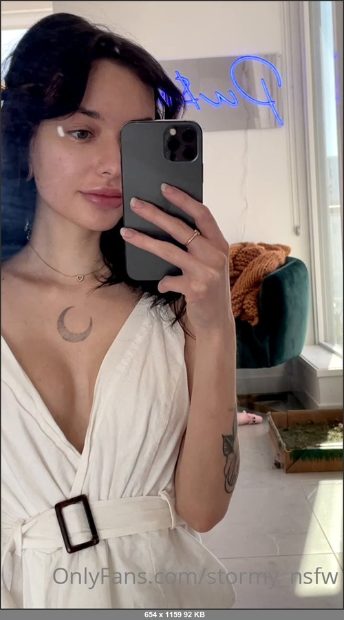 MEGA-FANS – stormynsfw-29-03-2021-Sundress with no panties