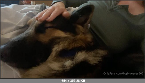 MEGA-FANS – bigblueeyes666-30-07-2021-Today was heartbreaking, I havent stopped crying. As some of you are aware I had to re home my mothers dog and Im heartbroken, BUT I know hes happy and