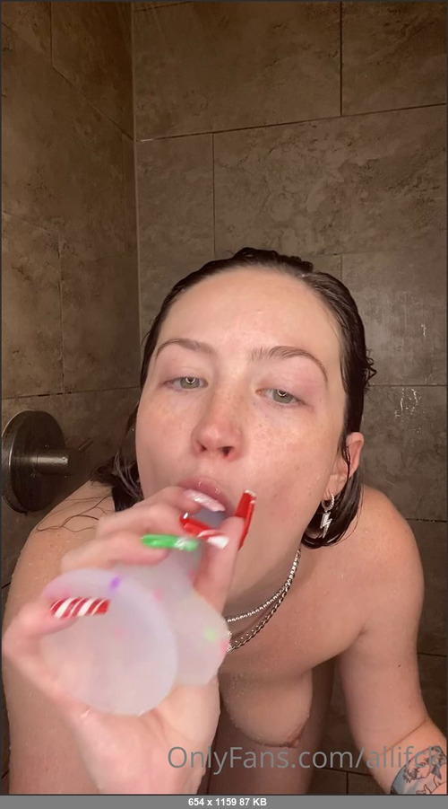 MEGA-FANS – allifck-12-12-2020-I wish this was yours  Little gift for all of you being so patient   I have four new videos for you and Ill be going live really soon, this week is going to be fun