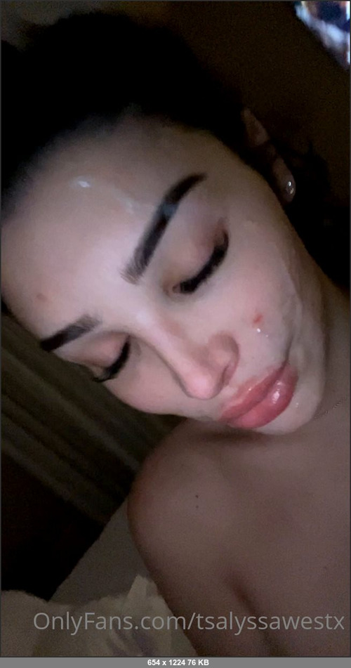 MEGA-FANS – tsalyssawestx 16-12-2020 82620646 Do you like my face full of cum