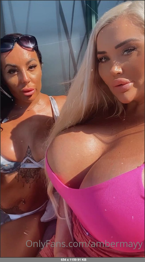 MEGA-FANS – ambermayy-16-06-2021-Pool day with chrisymayuk