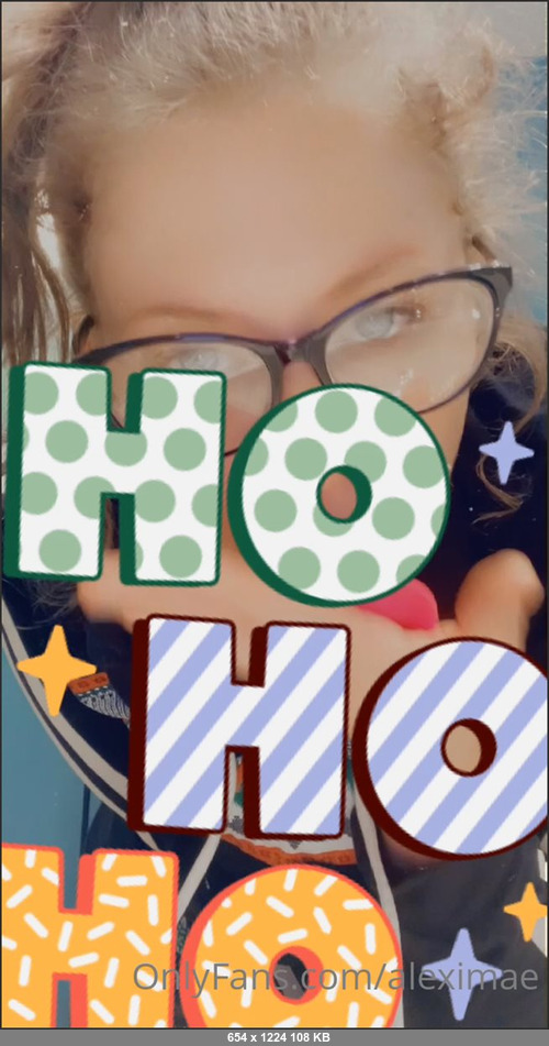MEGA-FANS – aleximae-25-12-2020-Wooooooooo Im  47 dollar  Im still in an amazing fucking mood bc I get paid next week and I got all my kids Xmas gifts so thank you guys for that
