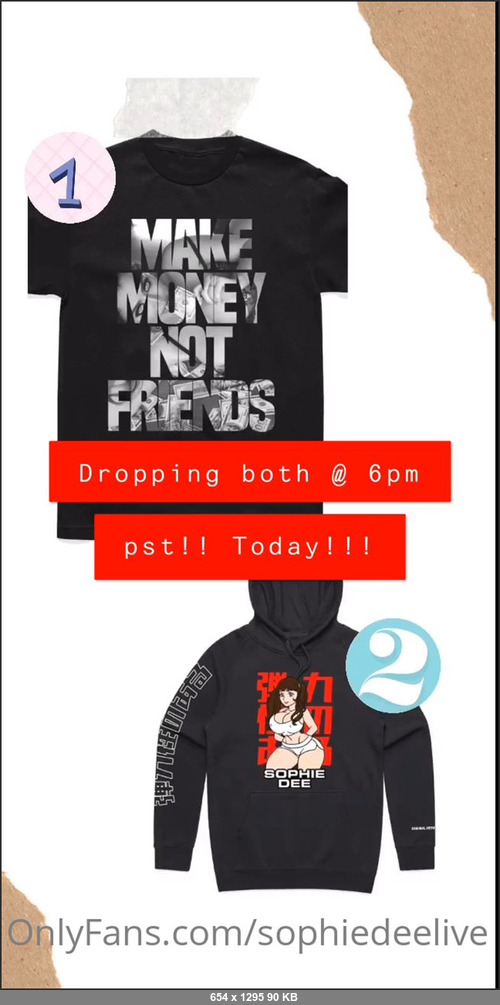 MEGA-FANS – sophiedeelive 05-06-2020 26726602 Dropping both  6pm PST. Click link in my Bio to get yours