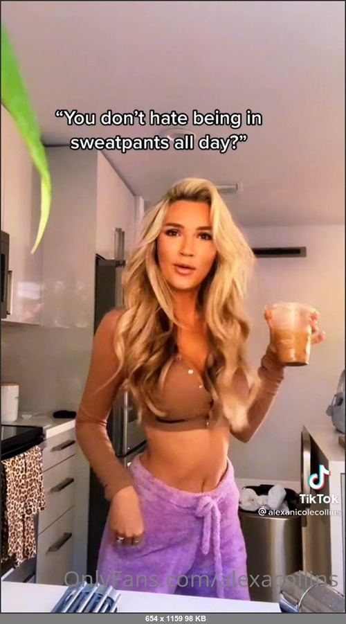 MEGA-FANS – alexacollins-08-02-2022-Fun Fact  Sweats over anything else please