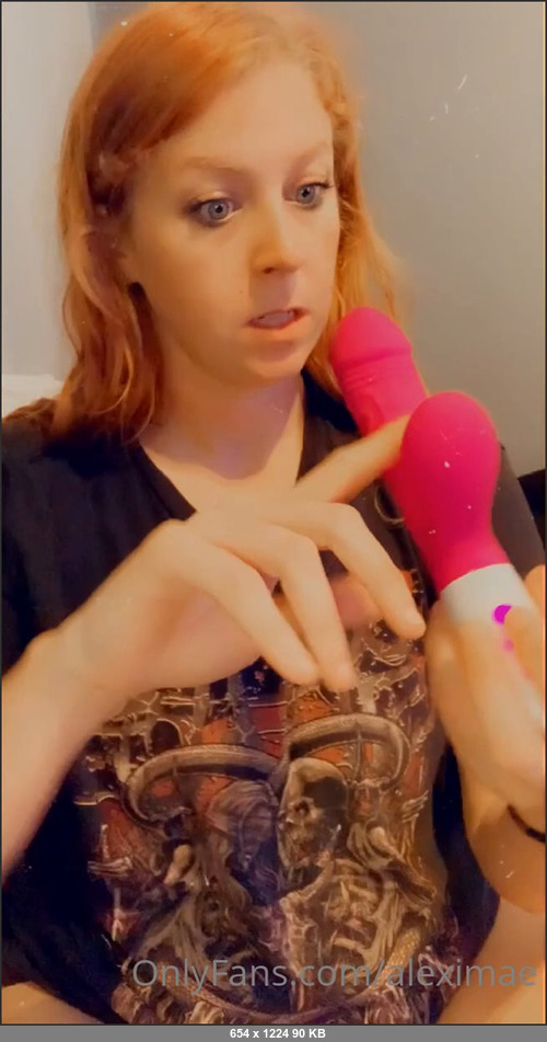 MEGA-FANS – aleximae-29-03-2021-Check out this new toy I got its by far the best one Ive ever tried in my life and by far the best fuck as well