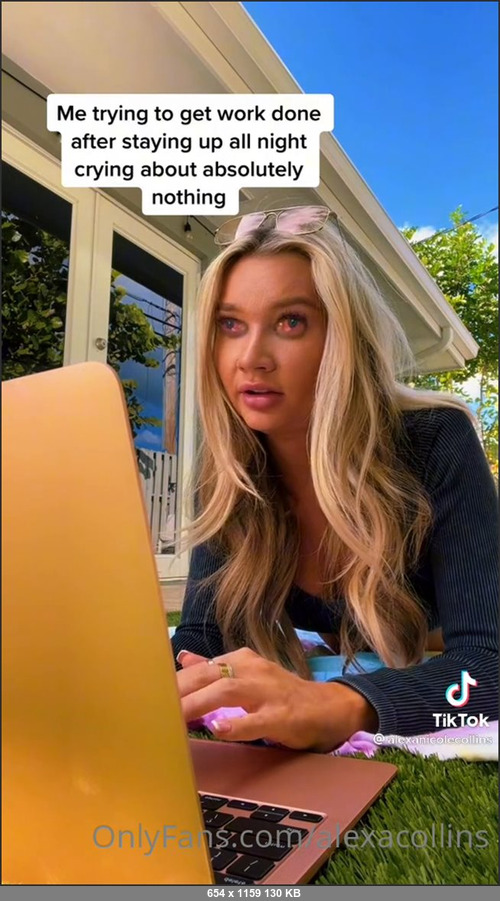 MEGA-FANS – alexacollins-12-02-2022-Im a libra, I cry a lot anyone else  LOL