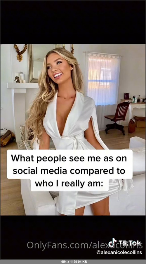 MEGA-FANS – alexacollins-15-09-2021-If you havent followed me on TikTok yet   heres an inside look of how goofy I get   I like to show the real me   hope this makes you giggle