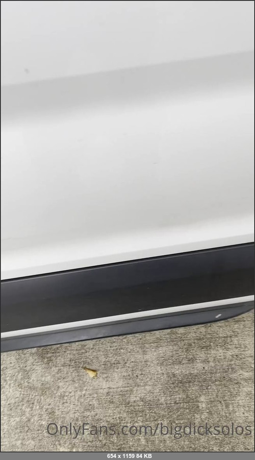 MEGA-FANS – bigdicksolos-18-12-2020-Someone say beat your dick in the work truck  Check your DMS