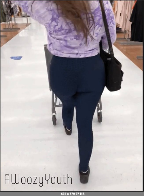 MEGA-FANS – awoozyyouth-11-10-2020-That ass in Walmart you cant help butt stare at