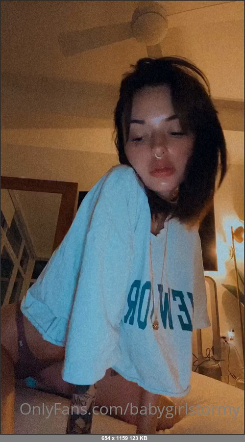 MEGA-FANS – babygirlstormy-26-08-2020-Too hot to handle. Cant tame me