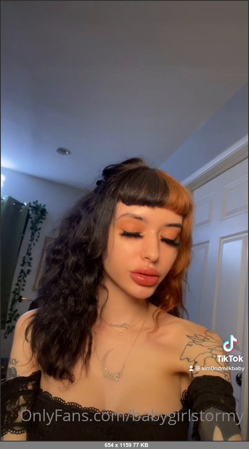 MEGA-FANS – babygirlstormy-30-12-2021-Oh yeah i have a tik Tok btw Its Alm0ndmilkbaby