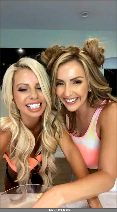 MEGA-FANS – amandaparis-07-05-2020-In case you missed my LIVE stream earlier with my babes misslynniemarie   shantalmonique, here ya go