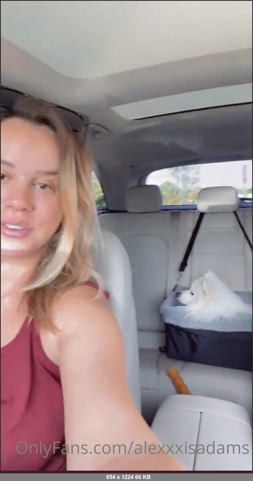 MEGA-FANS – alexxxisadams-22-08-2021-Rascal and I are on a mission for some caffeine right now. Wanna treat me to coffee today