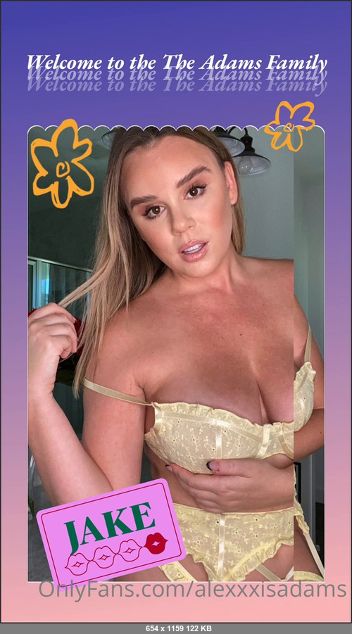 MEGA-FANS – alexxxisadams-22-12-2021-shout out to jake