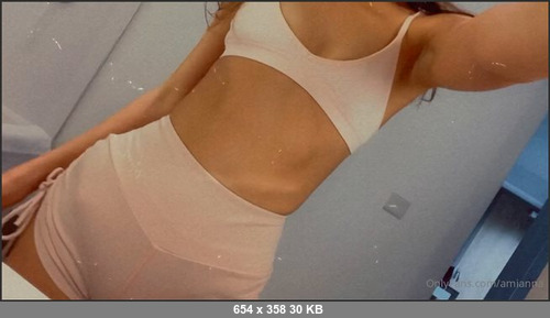 MEGA-FANS – amianna-24-09-2021-Morning hehe xx going to gym then content day  Catch up later on have a hot day