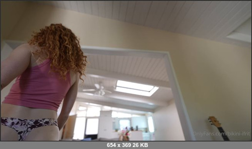 MEGA-FANS – bikini-ifrit-13-03-2022-Smelling flowers, how are you