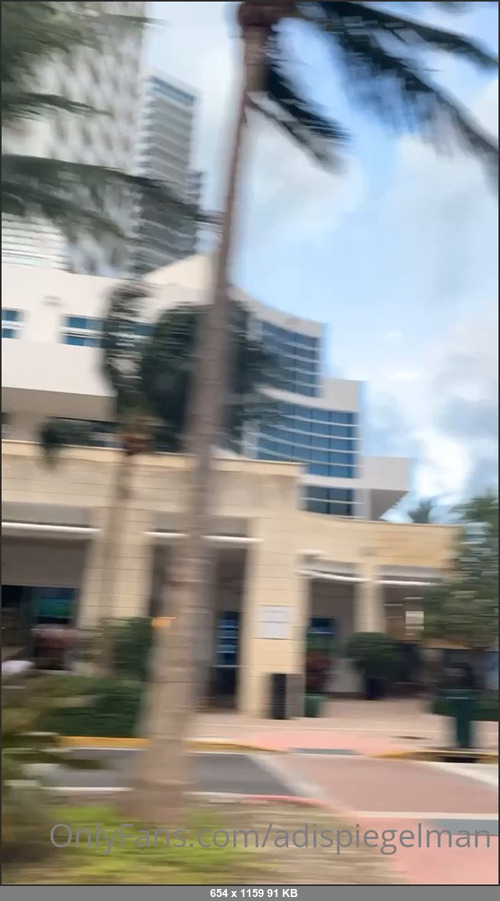 MEGA-FANS – adispiegelman-06-11-2020-A little sip from my trip to Miami last weekend… waiting to upload all the crazy videos this week