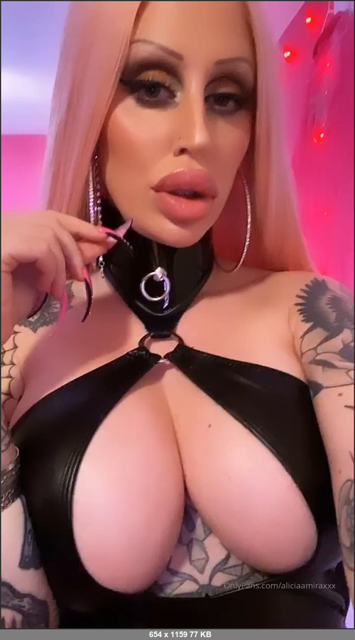 MEGA-FANS – aliciaamiraxxx-25-01-2020-Attention  great news bimbo lovers    Im now taking orders for custom or exclusive videos  If you want me to film a custom video for you, or maybe even an
