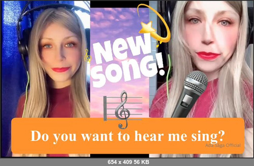 MEGA-FANS – adasaga-11-03-2022-Hey guys   CUTE VIDEO SONG   This is my third song  Ive been working on this cover song and video  Do you want to hear me sing  Find out which song Im singing