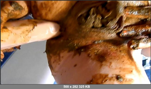 Extreme Scat Porn Site 1- irty_Barbara_Dirty_Pantyhose_in_Pussy_and_Fuck_Ass_Blood__Pee__Shit_in_Pantyhose_2