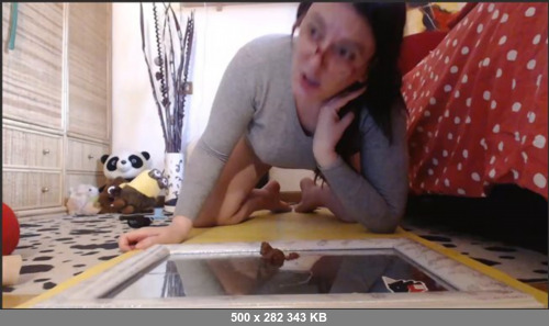 Extreme Scat Porn Site 1- Nicolettaxxx-Poo and scat on the mirror