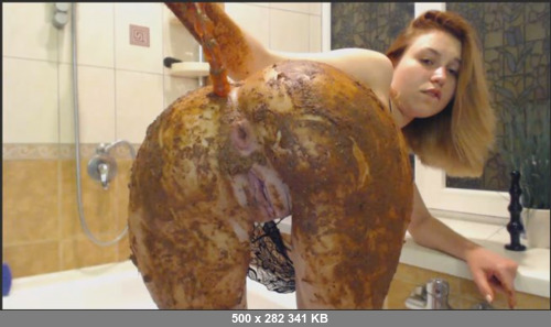 Extreme Scat Porn Site 1- Smearing_Shit_Anal_with_vibrator