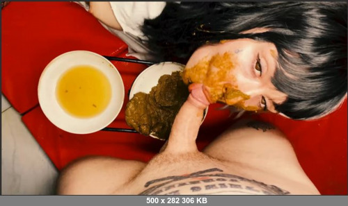 Extreme Scat Porn Site 1- And_you_call_it_morning_blowjob_with_DirtyBetty
