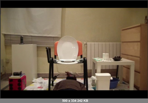 Extreme Scat Porn Site 1- Male used as a toilet for female roommates