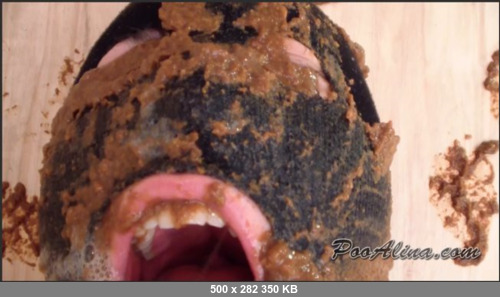 Extreme Scat Porn Site 1- Powerful morning diarrhea in mouth after a laxative