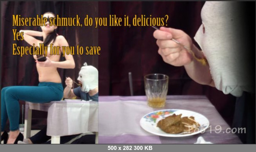 Extreme Scat Porn Site 1- MilanaSmelly_Delicious_dinner_from_Christina_3_days_did_not_shit